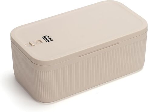 Small Lock Box for Medication Safe, Lockbox for Phone Jail, Medicine Lockable Storage Box with Code for Pills/First Aid Kits, Locked Food/Snack Box Container for Home/Fridge/Office (Pink) in Kuwait