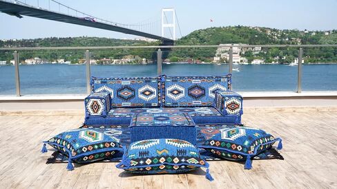Arabic Floor Cushions, Modular Sofa, Ottoman Couch, Moroccan Floor Sofa, Arabic Jalsa, Sectional Sofa, Bench Cushions (4'' Thickness Sofa, Sofa Full Set, Burgundy) in Saudi Arabia