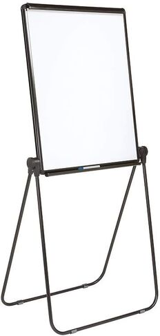 Staples Whiteboard/Flip Chart Easel ، إطار أسود in Saudi Arabia