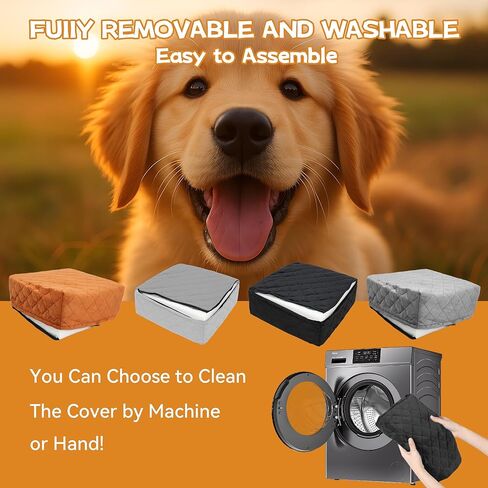 مقعد سيارة للكلاب للكلاب الصغيرة/المتوسطة التي تصل إلى 35 رطلاً ، وسادة مرتفعة تناسب المقعد الأمامي/الخلفي ، وسلامة السفر لكل سرير سيارة مع غطاء قابل للإزالة قابل للغسل ، وتخزين 2 جيوب البرتقالية الأسود in Kuwait