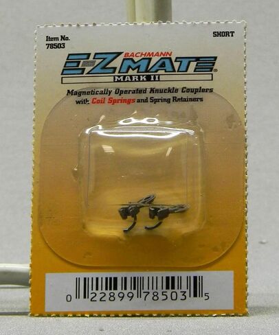 Bachmann n Scale Ez Mate Magnetic Train Knuckle Douplers Mark II BAC78503 Short (1x Pack) in Saudi Arabia