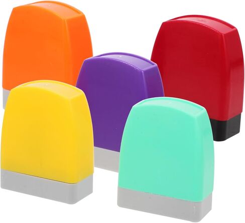 5pcs DIY Seal Material Kit Blank Stamp Cases Thick Photosensitive Pad for Crafting Stamps and Seals in Saudi Arabia