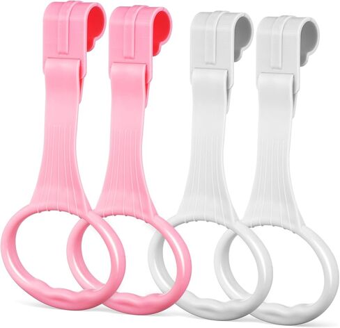 GALPADA 4 PCS حلقات سحب للعب الروضة و CRIB Plastic Plastic Rings up for Walking Training Bed Grip Sed لتطوير إكسسوارات المهارات الحركية in Kuwait