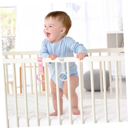 GALPADA 4 PCS حلقات سحب للعب الروضة و CRIB Plastic Plastic Rings up for Walking Training Bed Grip Sed لتطوير إكسسوارات المهارات الحركية in Kuwait