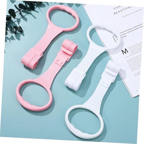 GALPADA 4 PCS حلقات سحب للعب الروضة و CRIB Plastic Plastic Rings up for Walking Training Bed Grip Sed لتطوير إكسسوارات المهارات الحركية in Kuwait
