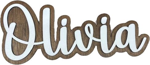 Name signs for boho Nursery decor Custom wood sign Personalized baby name sign Wooden nursery signs for Baby room wall art Gender neutral (30inch) in Saudi Arabia