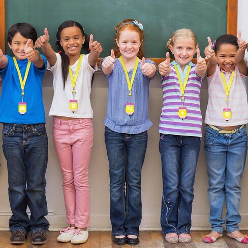 Kosiz 6 Sets Hall Pass Lanyards and School Passions pvc PVC PVC غير القابل للكسر مقاومًا للماء لقاعة الفصل الدراسي للطلاب ، ومراحيض ، ومكتبة ، ومكتب ، وممرضة ، يجب أن يكون لدى المعلم اللوازم in Kuwait