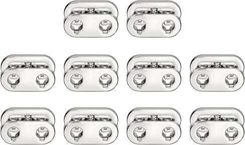 Uxcell Spring Cord Lock End Toggle ، 10pcs ثقب مزدوج سدادة سدادة سداول سوبس تمرير مقطع للرسومات ، أربطة الحذاء ، الحقائب (الذهب ، 22.2x15.2mm) in Saudi Arabia