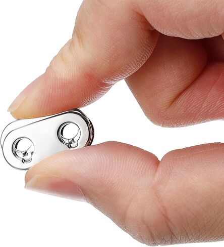 Uxcell Spring Cord Lock End Toggle ، 10pcs ثقب مزدوج سدادة سدادة سداول سوبس تمرير مقطع للرسومات ، أربطة الحذاء ، الحقائب (الذهب ، 22.2x15.2mm) in Saudi Arabia