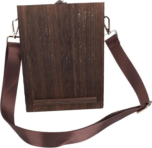 حقيبة الفنان الخشبية Cuifati ، كتاب محمول Messenger Holzbox 3 Bands 2 المحطات للطلاء في الهواء الطلق in Saudi Arabia