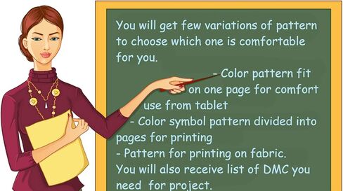 Cross Stitch Patterns PDF مضحك ، وحيوانات لطيفة ، تصميم غرزة الصليب المتقاطع للمبتدئين ، من السهل العد الحديثة العد البسيط DMC Cross Chart ، لا يتم تضمين المواد! in Saudi Arabia