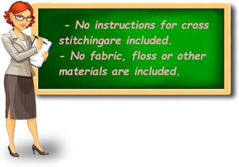 Cross Stitch Patterns PDF مضحك ، وحيوانات لطيفة ، تصميم غرزة الصليب المتقاطع للمبتدئين ، من السهل العد الحديثة العد البسيط DMC Cross Chart ، لا يتم تضمين المواد! in Saudi Arabia