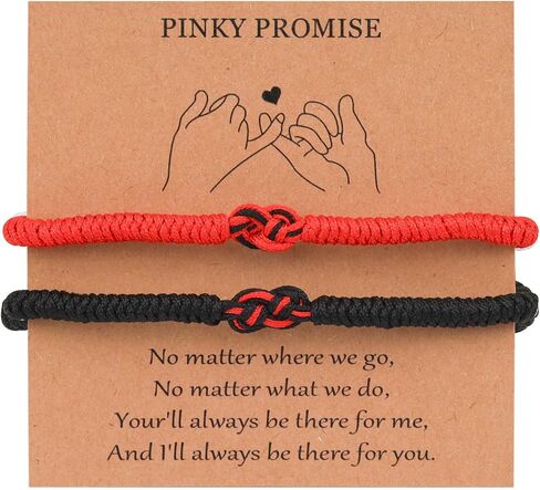 Red String of Fate Bracelets,Adjustable Protection Couples Bracelets, Handmade Red Bracelets for Women as Boyfriend Girlfriend Friendship Jewelry (Red String of Fate) in Saudi Arabia