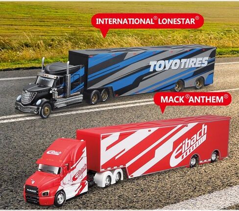 1/64 Alloy Car for Model Mack Anthem Lonestar UP Transport Die Cast Manufacturing Trailer Adult Collection Vehicle Gift in Kuwait