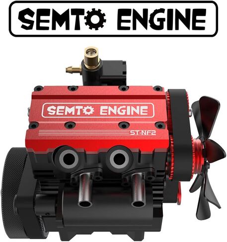 طراز Mini Model Model ، SEMTO ST-NF2 7.0cc مضمّن أسطوانات مزدوجة الأشجار ذات الأربعينات النيترو المبردة بالهواء النموذج in Kuwait