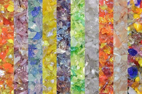 Devardi Glass Lampwork ، Coe 104 Glass Frit - Sampler Mixed Frit Shades - 10 عينات أوقية واحدة in Saudi Arabia