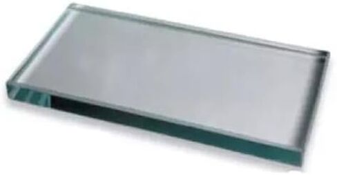 #3 لوح خلط زجاج مصقول 2-1/2 "× 3" × 1/4 "(واحد) in Kuwait
