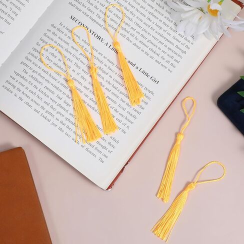50 PCS مرجعية مرجعية بالجملة ، شرابات لسلسلة المفاتيح صنع الذهب الناعم الحريري المصنوع يدويًا مع حلقات DIY صياغة المجوهر in Kuwait