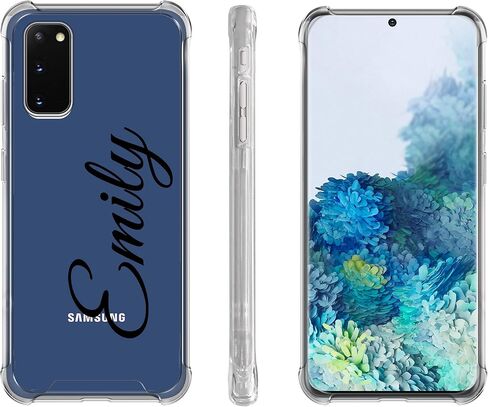 حالة مخصصة لـ Samsung A32 A52 A12 A72 5G A42 الاسم المخصص الأحرف الأولى من الكتابة اليدوية عبر الهاتف الوظيفي in Kuwait
