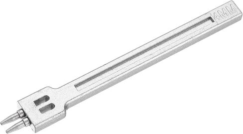 Harfington Leather Leather Punch 5mm 6 Prong Alloy Steel Leather Leather Bunch Hole Tool Adming for DIY Craft Handbag Woolets Hold Belt Belters Belters Bey in Saudi Arabia