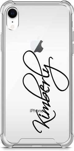حالة مخصصة لـ iPhone 14 Plus 13 Pro Max 12 Pro 12 Mini 11 Case Case Lays Name Custom Minists Monogrammed Srockproof Cover U06 in Saudi Arabia