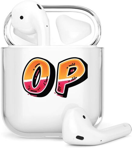 أحرف ثلاثية الأبعاد اسم Case for AirPods 2 Pro مع Ceychain Clear Clear Case Comcics Comics for Pods 1 2 3 AP55 in Saudi Arabia