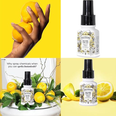Poo-Pourri Original 16 Ounce Refill Bottle and Spritzmas Tree 2 Ounce Before You Go Toilet Spray in Kuwait