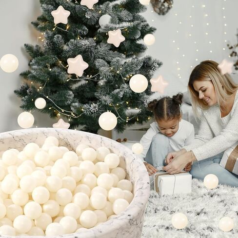 STARBOLO Ball Pit Balls - 2.75inches - Crush Proof Plastic Children's Toy Balls Macaron Ocean Balls for Birthday Party Games Pool 50 100 200 Pcs for Ballpit in Kuwait