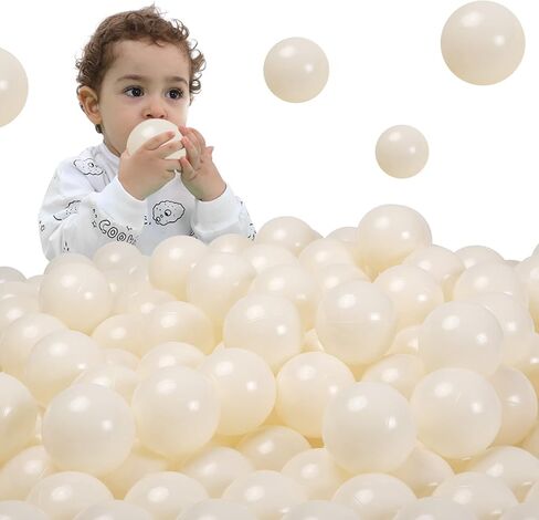 STARBOLO Ball Pit Balls - 2.75inches - Crush Proof Plastic Children's Toy Balls Macaron Ocean Balls for Birthday Party Games Pool 50 100 200 Pcs for Ballpit in Kuwait