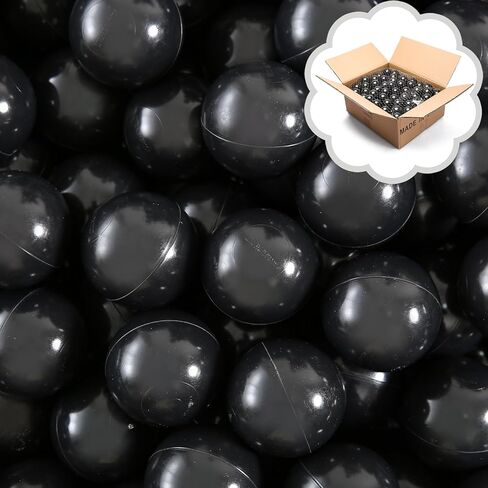 TRENDPLAY Plastic Balls for Ball Pits - Hollow Balls- Safe and Exciting Playtime - Perfect for Baby Pools, Birthday Party Decoration in Kuwait
