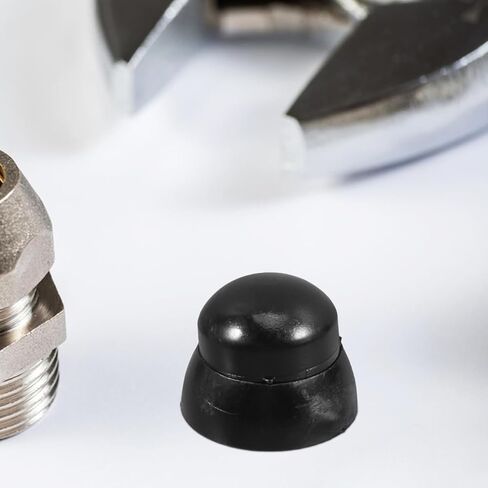 Besportble 10pcs أغطية الجوز البلاستيكية الأسود لمعدات الملعب ، وحماية الترباس المسمار ، وسهولة تثبيت أغطية الجوز للاستخدام في الهواء الطلق in Kuwait