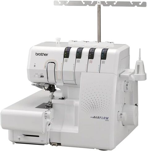 أخي Airflow 3000 خيط الهواء Serger Overlock Machine مع قدم وحزمة الخيط in Kuwait