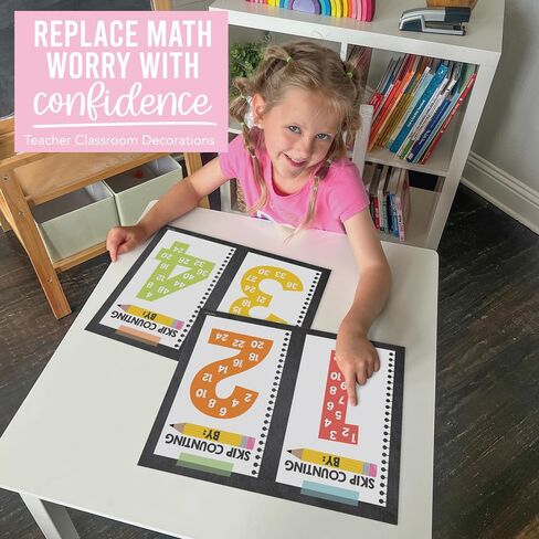 9 Colorful Multiplication Chart Poster For Wall - Multiplication Poster For Kids, Multiplication Table Charts, Kids Multiplication Table Poster, Kids Multiplication Table Poster, 5th Grade Math Poster in Saudi Arabia