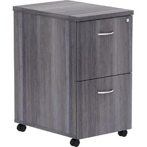 Lorell Weathered Charcoal Laminate Desking Pedestal - 2-Drawer in Saudi Arabia