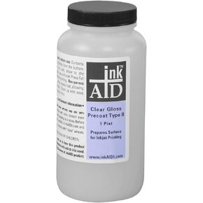 Clear Gloss Type II Water Based Coating – Professional Archival Inkjet Receptive Coating for Artists & Photographers – Satin Finish for Paper, Wood, Metal, Canvas, Acrylic & More. in Saudi Arabia