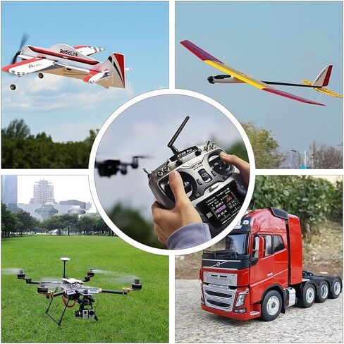 Radiolink AT9S Pro 2.4g مراقب مراقب الراديو 10/12 قنوات DSSS & FHSS مع R9DS المتلقي ، ل RC FPV DRAN DRONE CAR CAR (Golden-Radiolink AT9S Pro) in Kuwait