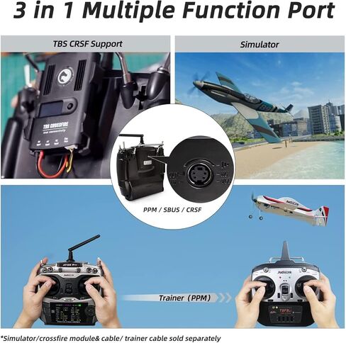 Radiolink AT9S Pro 2.4g مراقب مراقب الراديو 10/12 قنوات DSSS & FHSS مع R9DS المتلقي ، ل RC FPV DRAN DRONE CAR CAR (Golden-Radiolink AT9S Pro) in Kuwait
