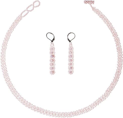 Beaded Necklaces for Women, Elegant Beads Necklace for Women, Trendy Girls Choker Necklace, Boho Necklaces for Women, Unique Artisan Jewelry Handmade with Care (Purple) in Saudi Arabia