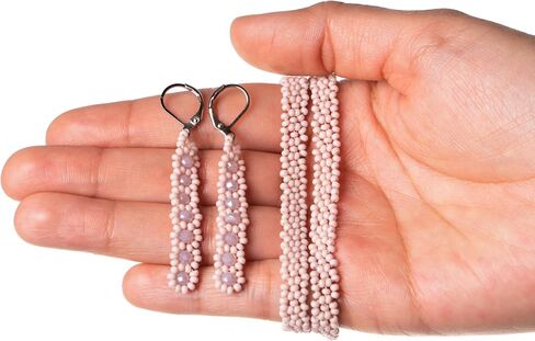 Beaded Necklaces for Women, Elegant Beads Necklace for Women, Trendy Girls Choker Necklace, Boho Necklaces for Women, Unique Artisan Jewelry Handmade with Care (Purple) in Saudi Arabia