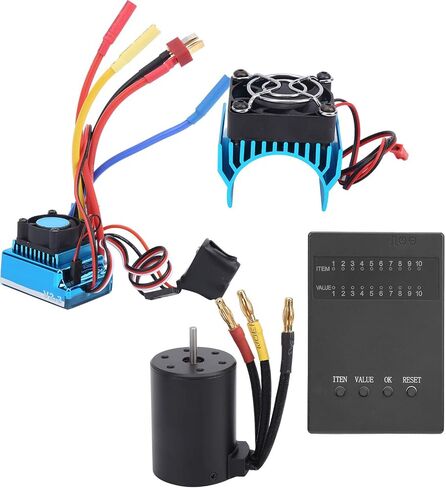 3650 Motor 2300kV 45a Brushless ESC Program Card Card Seat Heaf Seat 1/10 RC Car SCX10 in Saudi Arabia