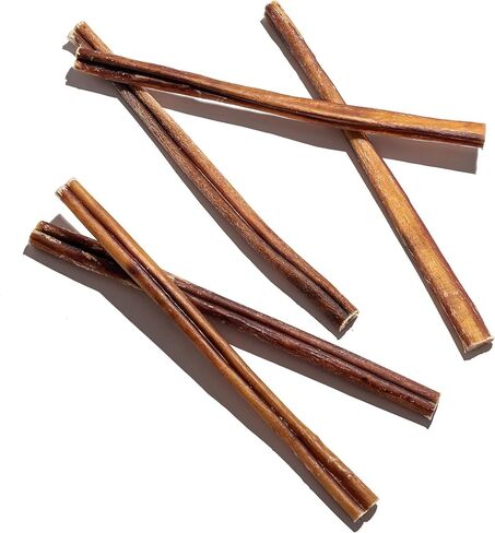Wild Wolf 12-inch Angus Bully Sticks (8 Ounces) Healthy, All-Natural, Long-Lasting Dog Chew Bones - Low Odor - Mixed Thickness in Saudi Arabia