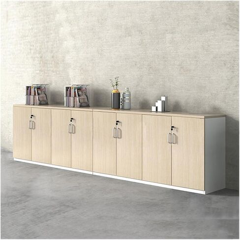 File Cabinets Combination Filing Cabinet Wooden Storage Eight Door Data 3.2m Office Lockable in Saudi Arabia