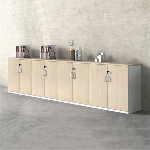 File Cabinets Combination Filing Cabinet Wooden Storage Eight Door Data 3.2m Office Lockable in Saudi Arabia