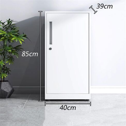 File Cabinets 85cm Height Office Storage Cabinet Steel Large Capacity File Home with Lock(Gris) in Saudi Arabia