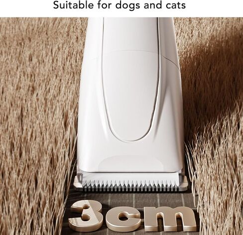 Dog Clippers for Grooming, 3 in 1 Rechargeable Dog Hair Trimmer Clipper, Nail Grinder, Professional Electric Nail Grinder for Cats, Pet Grooming Supplies in Saudi Arabia