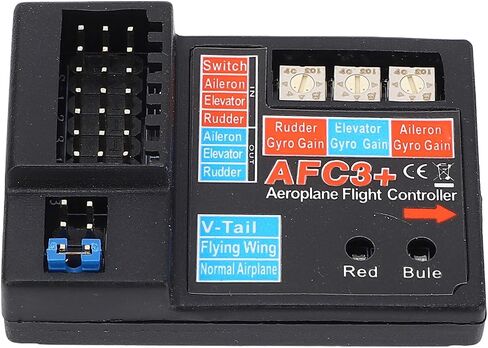 Walfront AFC3 3 Axes Gyro RC Fixed Wing Aircraft Controller for All RC Systems Full Time Controller with LED Display 4-6V DC in Saudi Arabia