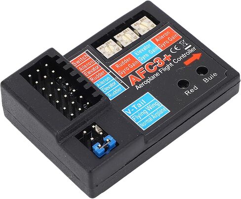 Walfront AFC3 3 Axes Gyro RC Fixed Wing Aircraft Controller for All RC Systems Full Time Controller with LED Display 4-6V DC in Saudi Arabia