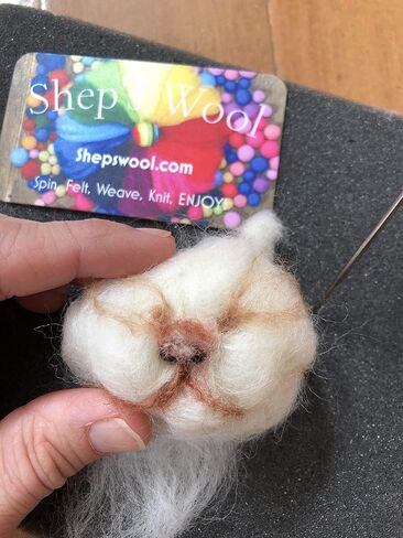 Felting Wool Roving 8-Pack Felting Kit Merino (Autumn) in Kuwait
