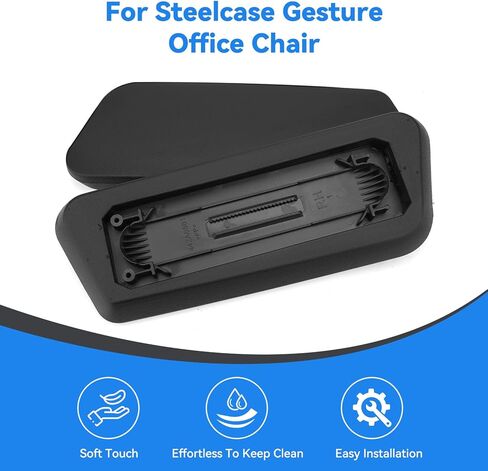 replacemen pad pad replacemen for steelcase texture chair - قابلية قابلة للتعديل 360 درجة من الذراعين ملحقات ذراع الذراع - ملحقات كرسي المكتب المريح (1 -PAIR) in Kuwait
