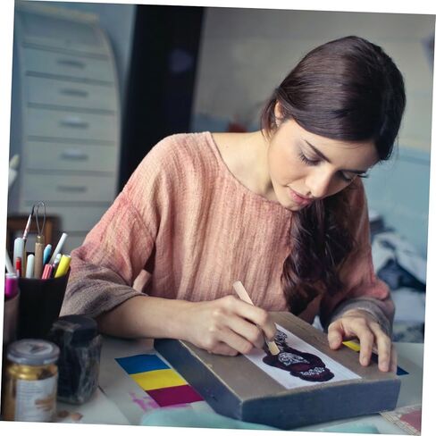3SET WOODEN Stencil فرش لطلاء زيت الطلاء DIY الحرف الشعير in Saudi Arabia